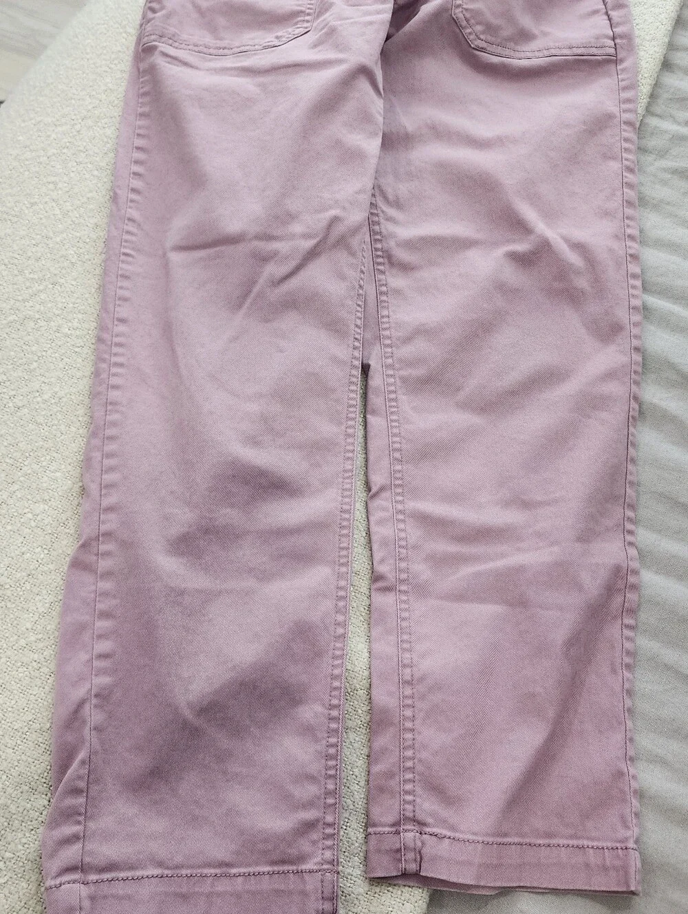 Mini Boden Girls Mauve Pink Elastic Waist Utility Pants 11Y